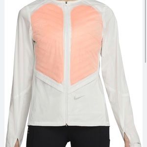 Nike Womens DD6419-133 Storm-FIT ADV Run Division Running Jacket White Size XL